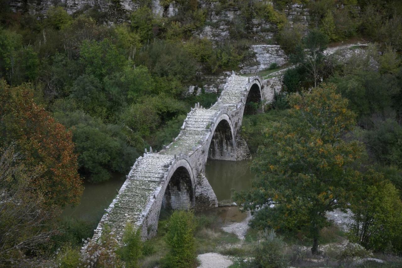 Hostal Amanitis Stone House Kipoi Exterior foto