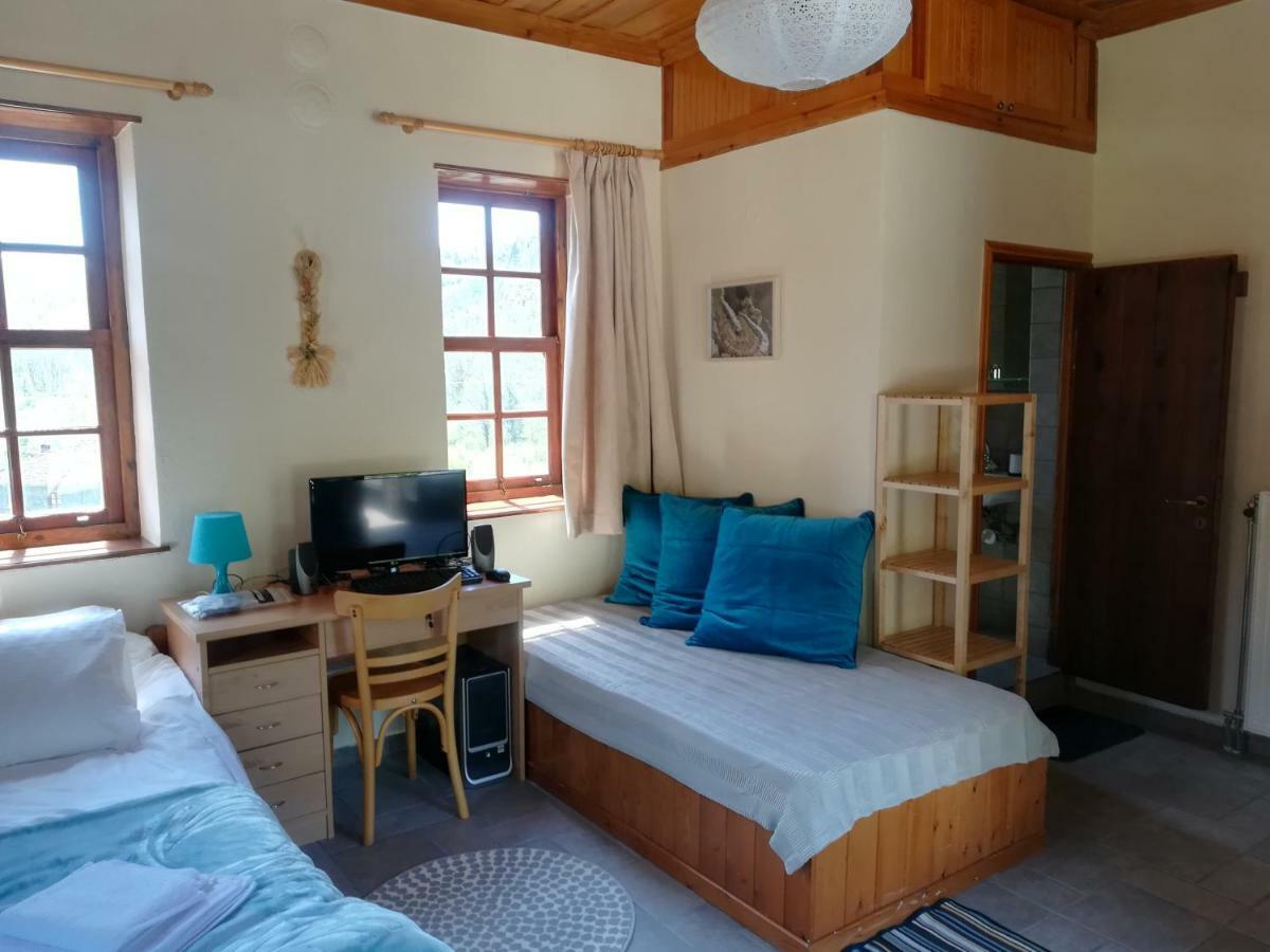 Hostal Amanitis Stone House Kipoi Exterior foto